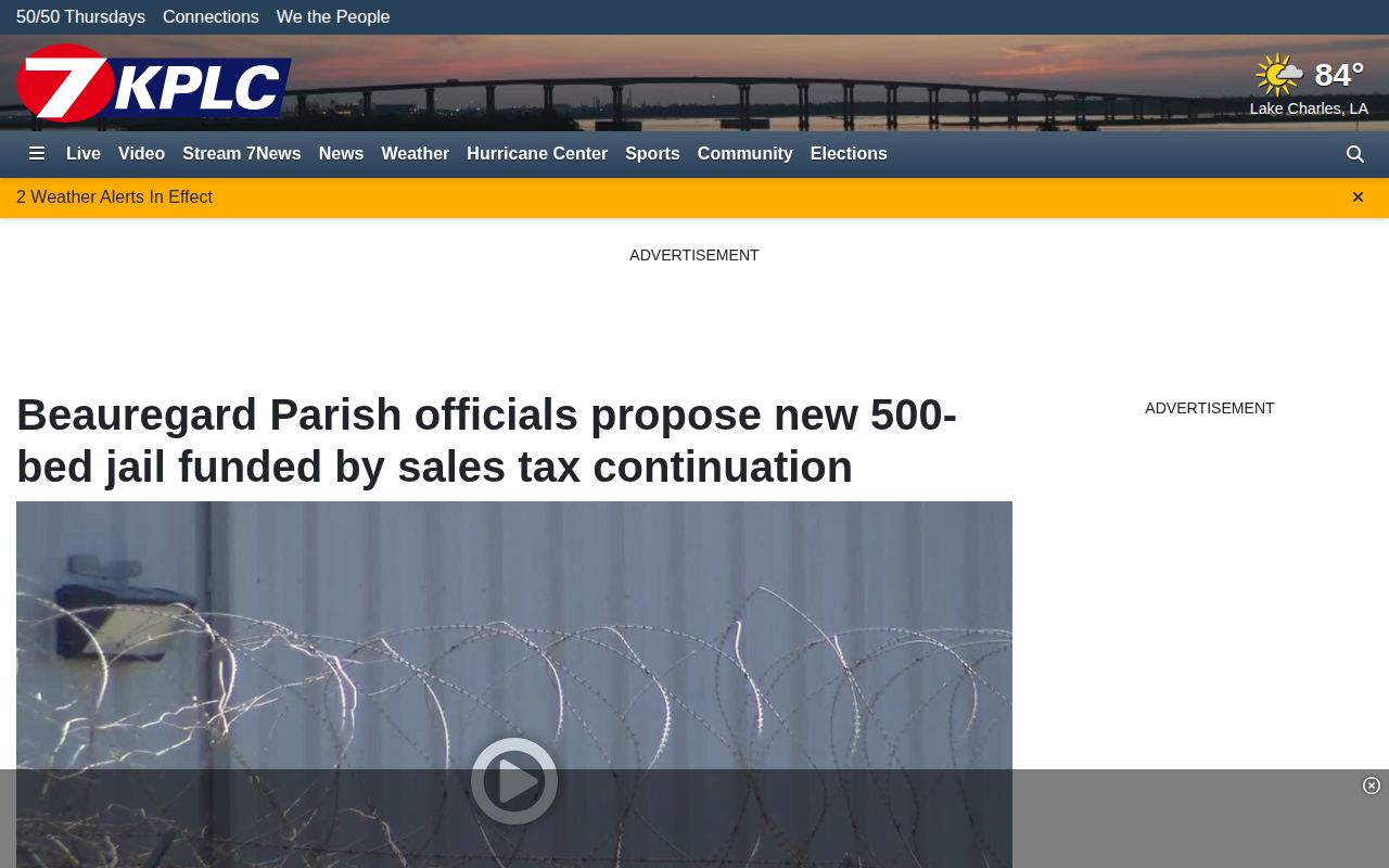 Beauregard Parish release transfer and jail overflow report